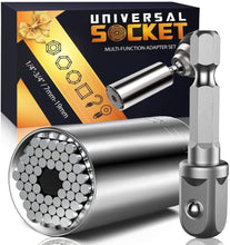 Indlæs billede til gallerivisning Stocking Stuffers for Men Super Universal Socket Tools Gifts for Men | Grip Set Power Drill Adapter Cool Stuff Gadgets Present Ideas Gift for Dad Husband...