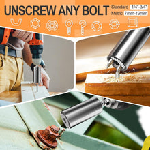 Indlæs billede til gallerivisning Stocking Stuffers for Men Super Universal Socket Tools Gifts for Men | Grip Set Power Drill Adapter Cool Stuff Gadgets Present Ideas Gift for Dad Husband...