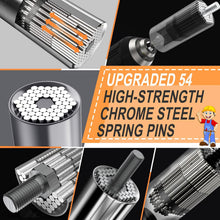 Indlæs billede til gallerivisning Stocking Stuffers for Men Super Universal Socket Tools Gifts for Men | Grip Set Power Drill Adapter Cool Stuff Gadgets Present Ideas Gift for Dad Husband...