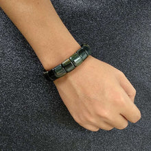画像をギャラリービューアに読み込む, Blue and Yellow Magic Tiger Eyes Natural Stone Beads Bangles &amp; Bracelets Handmade Jewelry Energy Bracelet for Men  Handmadebynepal   