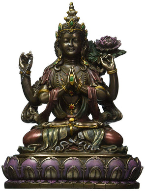 Buddhist Avalokiteshvara Kuan Yin Buddhism Statue  geneviere   