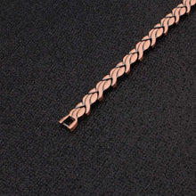 Laden Sie das Bild in den Galerie-Viewer, Pure Copper Magnetic Bracelet for Women Pain Relief for Arthritis and Carpal Tunnel Migraines Tennis Elbow  Handmadebynepal   