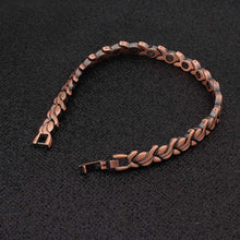 Carica l&#39;immagine nel visualizzatore di Gallery, Pure Copper Magnetic Bracelet for Women Pain Relief for Arthritis and Carpal Tunnel Migraines Tennis Elbow  Handmadebynepal   