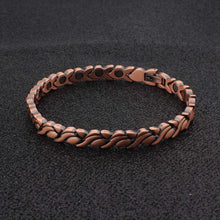 Carica l&#39;immagine nel visualizzatore di Gallery, Pure Copper Magnetic Bracelet for Women Pain Relief for Arthritis and Carpal Tunnel Migraines Tennis Elbow  Handmadebynepal   