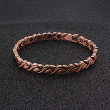 Load image into Gallery viewer, Pure Copper Magnetic Bracelet for Women Pain Relief for Arthritis and Carpal Tunnel Migraines Tennis Elbow  Handmadebynepal   