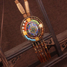 Laden Sie das Bild in den Galerie-Viewer, 20 Designs Fashion handmade braided vintage Bohemia necklace women Nepal jewelry,New ethnic necklace leather necklace  Handmadebynepal E-DIA 6 cm  