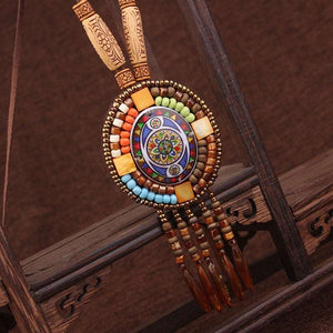 20 Designs Fashion handmade braided vintage Bohemia necklace women Nepal jewelry,New ethnic necklace leather necklace  Handmadebynepal E-DIA 6 cm  
