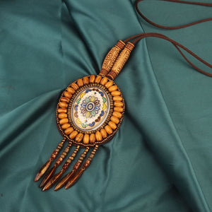 20 Designs Fashion handmade braided vintage Bohemia necklace women Nepal jewelry,New ethnic necklace leather necklace  Handmadebynepal H-DIA 8 cm  