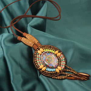 20 Designs Fashion handmade braided vintage Bohemia necklace women Nepal jewelry,New ethnic necklace leather necklace  Handmadebynepal I-DIA 8 cm  