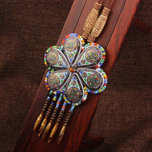 Cargar imagen en el visor de la galería, 20 Designs Fashion handmade braided vintage Bohemia necklace women Nepal jewelry,New ethnic necklace leather necklace  Handmadebynepal A11  