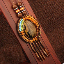 Cargar imagen en el visor de la galería, 20 Designs Fashion handmade braided vintage Bohemia necklace women Nepal jewelry,New ethnic necklace leather necklace  Handmadebynepal A19  