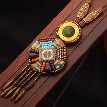 Laden Sie das Bild in den Galerie-Viewer, 20 Designs Fashion handmade braided vintage Bohemia necklace women Nepal jewelry,New ethnic necklace leather necklace  Handmadebynepal A07  