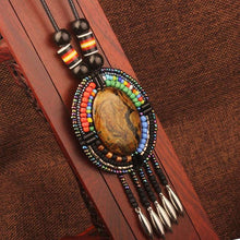 Charger l&#39;image dans la galerie, 20 Designs Fashion handmade braided vintage Bohemia necklace women Nepal jewelry,New ethnic necklace leather necklace  Handmadebynepal A13  