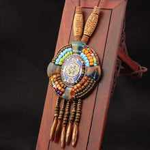 Laden Sie das Bild in den Galerie-Viewer, 20 Designs Fashion handmade braided vintage Bohemia necklace women Nepal jewelry,New ethnic necklace leather necklace  Handmadebynepal A02  