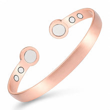 Load image into Gallery viewer, European and American C-Shaped Open Magnet Bracelet, Retro Strong Magnetic Suction Smooth Surface Antique Copper Bracelet