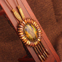 Carica l&#39;immagine nel visualizzatore di Gallery, 20 Designs Fashion handmade braided vintage Bohemia necklace women Nepal jewelry,New ethnic necklace leather necklace  Handmadebynepal A14  