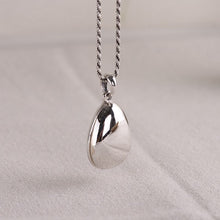 画像をギャラリービューアに読み込む, Genuine Silver 925 Jewelry for Women Inlaid with Black Agate Water Drop Fashion Pendant Thai Silver Jewelry  Handmadebynepal   