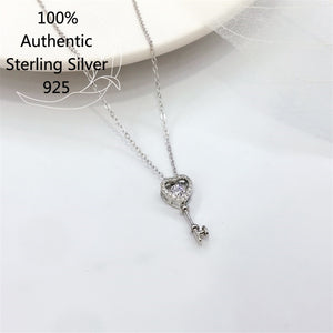 100% Real Sterling Silver 925 Japan Key Necklace Chain  Handmadebynepal   