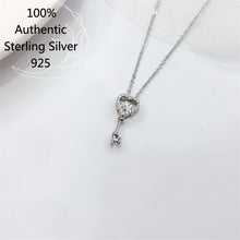 Charger l&#39;image dans la galerie, 100% Real Sterling Silver 925 Japan Key Necklace Chain  Handmadebynepal   