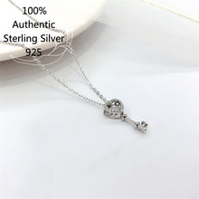 Laden Sie das Bild in den Galerie-Viewer, 100% Real Sterling Silver 925 Japan Key Necklace Chain  Handmadebynepal China  