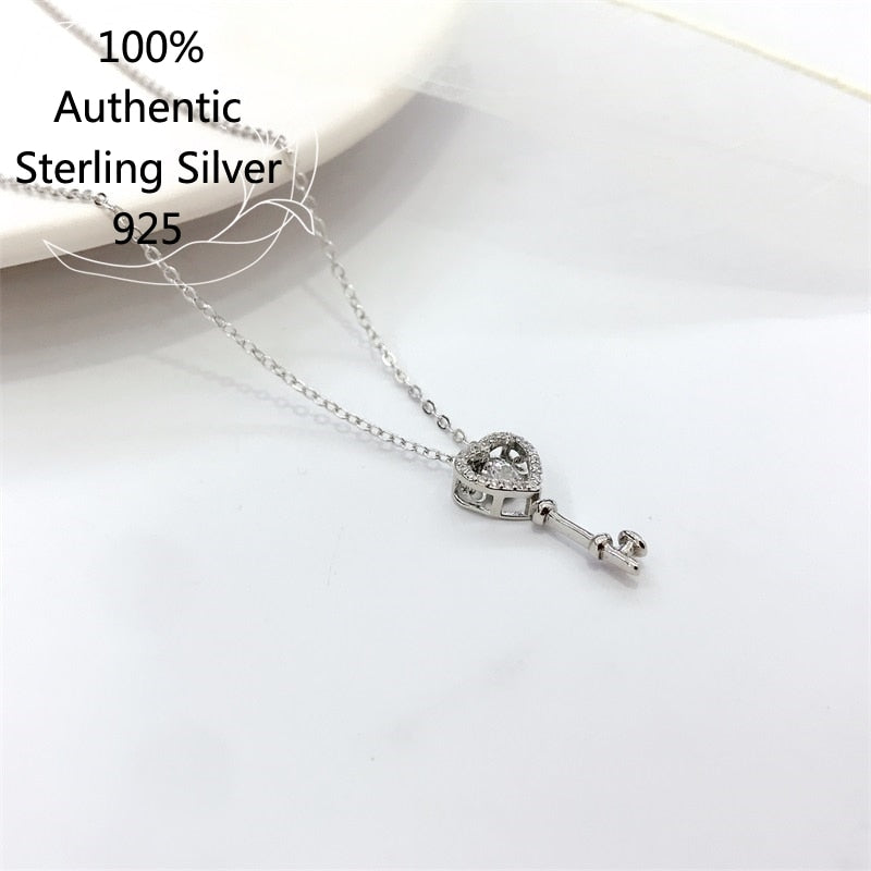 100% Real Sterling Silver 925 Japan Key Necklace Chain  Handmadebynepal China  