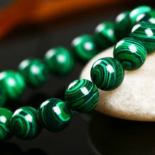 Load image into Gallery viewer, Green Malachite Men Bracelets &amp; Bangle for Women Crystal Charm Bracelet Buddhist beads Birthday Gift  Handmadebynepal   