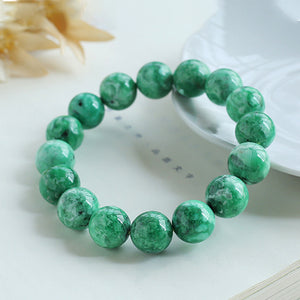 Natural Eosphorite Bead Bracelet Turquoise Associated Mineral Stone Healing Crystal Rough Stone Men and Women Lucky Jewelry  Handmadebynepal   