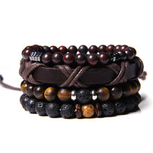 Afbeelding in Gallery-weergave laden, Natural Labradorite Bracelets Set Clear Energy Real Hematite Bracelets Men Polished Black Onyx Stone Beads Bracelets For Women  Handmadebynepal   