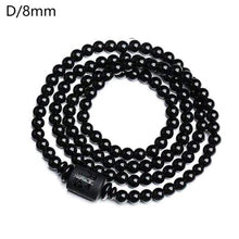 Charger l&#39;image dans la galerie, Handmadebynepal New Natural Black Obsidian Bead Dragon Phoenix Strand Bracelet For Men Women Couples Lovers Totem Buddha Lucky Amulet Jewelry  Handmadebynepal D  