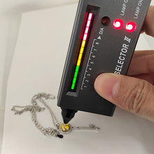 Load image into Gallery viewer, S925 Silver Lock and Key Necklace Yellow Green Blue Pink Moissanite Pass Diamond Test Jewelry Wedding Party Gift  Handmadebynepal   